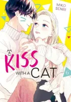 A Kiss with a Cat Manga cover