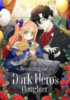 Becoming the Dark Hero's Daughter Manhwa cover