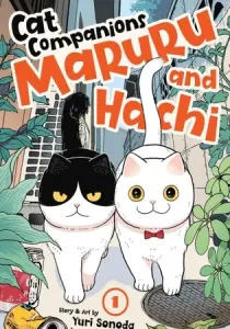 Cat Companions Maruru and Hachi Manga cover