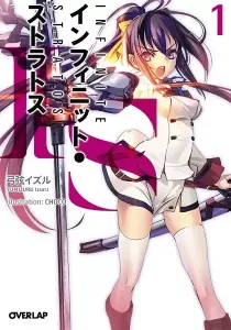 Infinite Stratos Light Novel cover