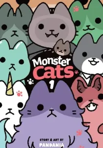 Monster Cats Manga cover