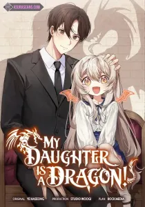 My Daughter is a Dragon! Manhwa cover