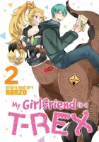 My Girlfriend is a T-Rex Manga cover