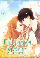 The Newlywed Diary of a Witch and a Dragon Manhwa cover