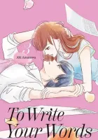 To Write Your Words Manga cover