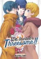 We Started a Threesome! Manga cover